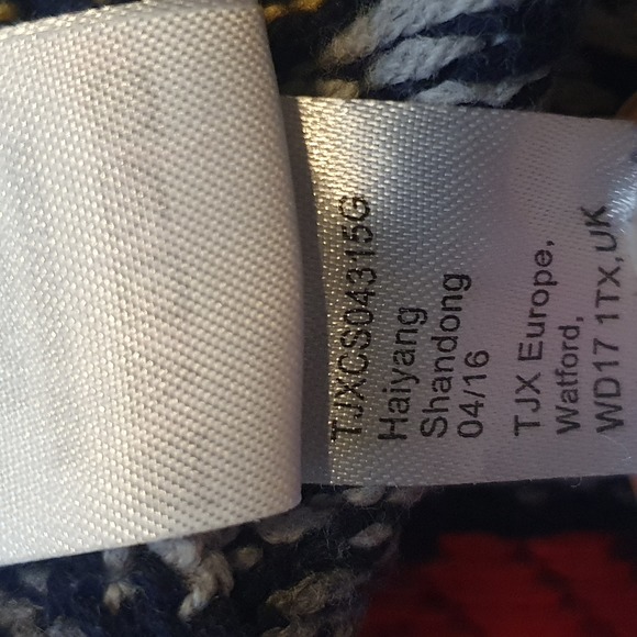 Age 11-12 Years Multicolour Asymmetric Knit & Faux Leather Skirt - Picture 7 of 7